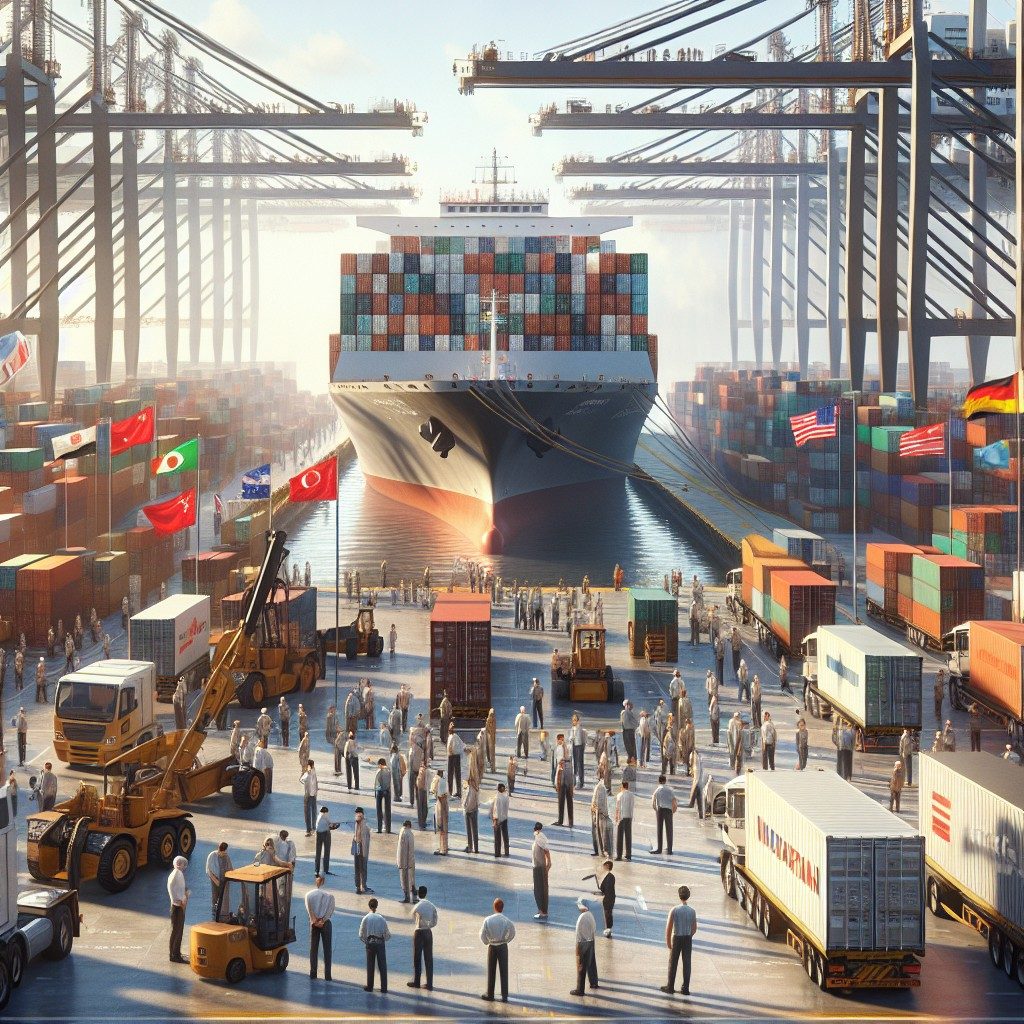 logistică export